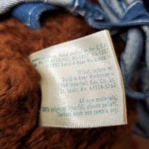 Build A Bear Plush Ltd. Edition Centennial 2nd Series 12" Clothed Tags Hat Teddy - Picture 10 of 11